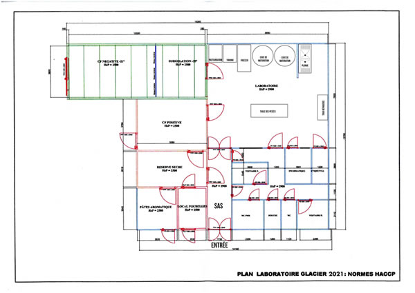 plan laboratoire de glace
